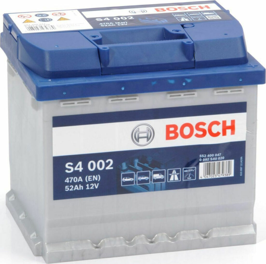 Εικόνα 1 από 2 — Μπαταρια Αυτοκινητου Bosch 52Ah CCA 470A