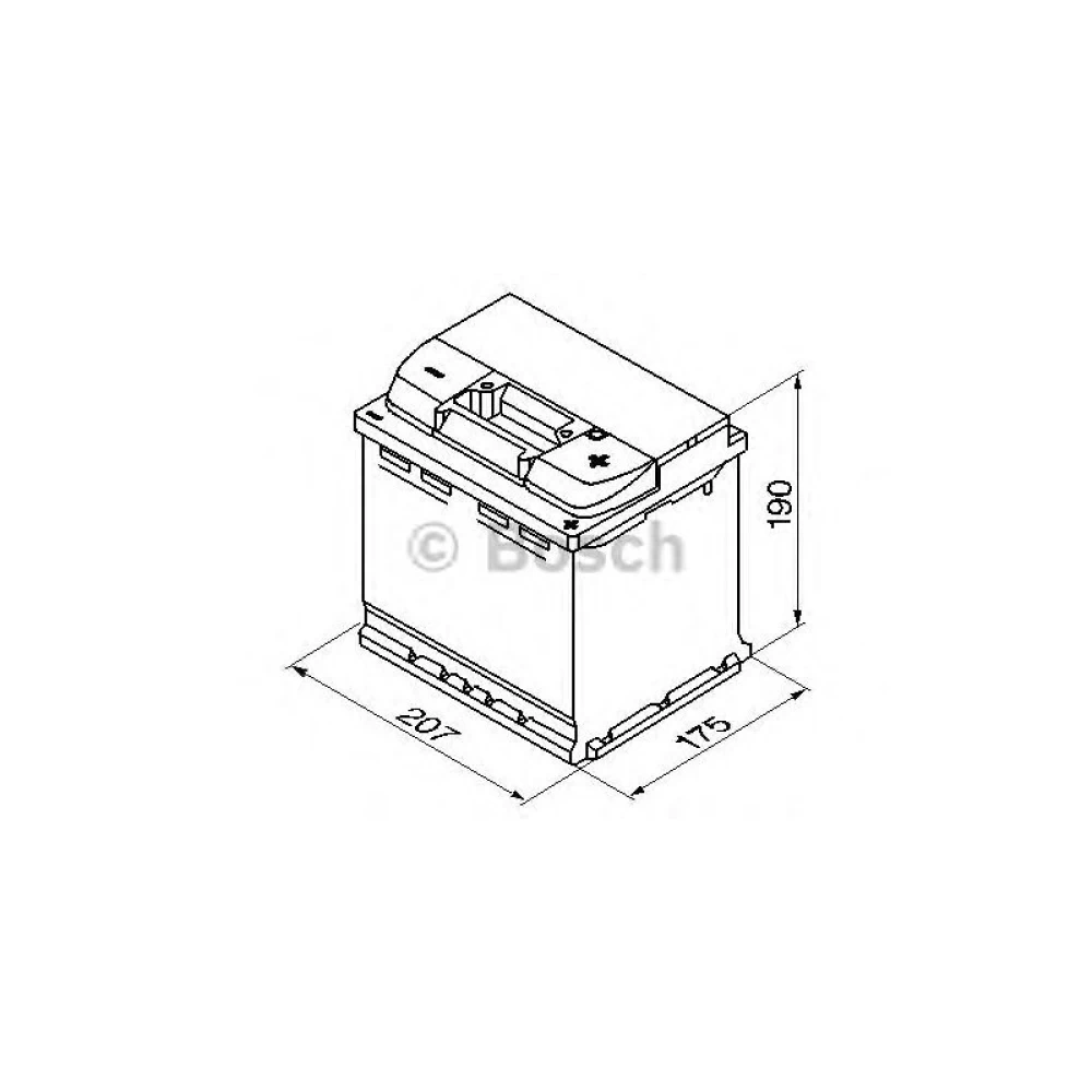 Εικόνα 2 από 2 — Μπαταρια Αυτοκινητου Bosch 52Ah CCA 470A