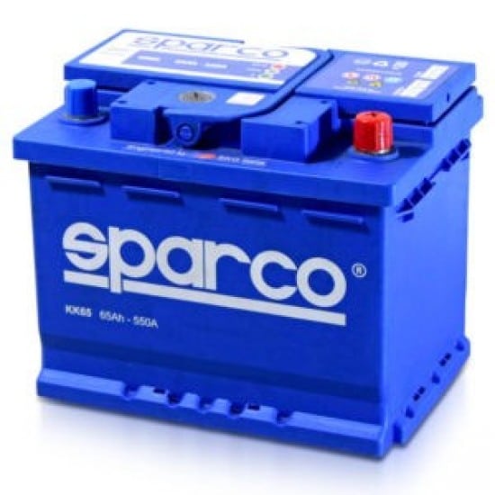 Εικόνα 1 από 1 — Μπαταρια Αυτοκινητου Sparco KK65 με Χωρητικότητα 65Ah και CCA 550A