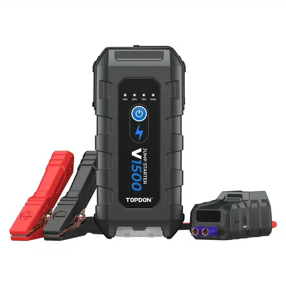 Εικόνα 1 από 5 — Εκκινητής λιθίου TOPDON V1500 1500A