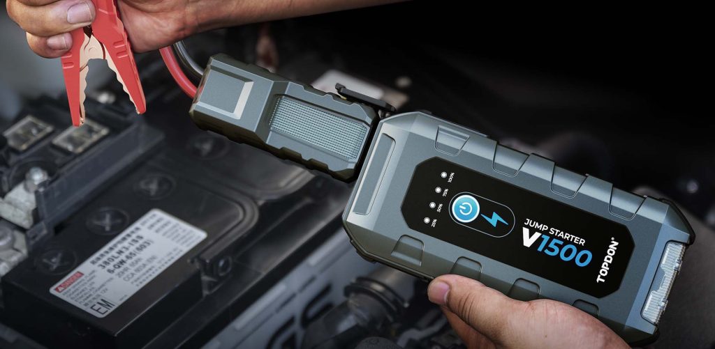 Εικόνα 5 από 5 — Εκκινητής λιθίου TOPDON V1500 1500A