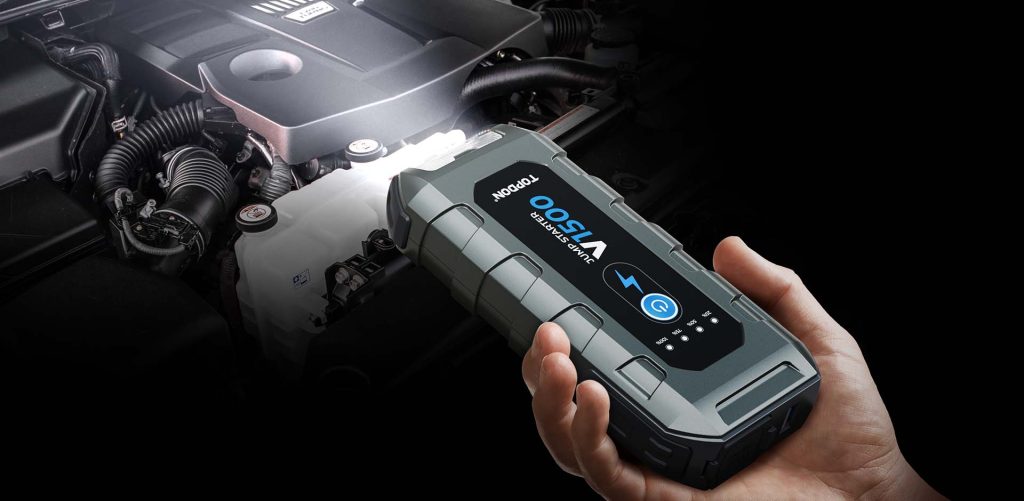 Εικόνα 3 από 5 — Εκκινητής λιθίου TOPDON V1500 1500A