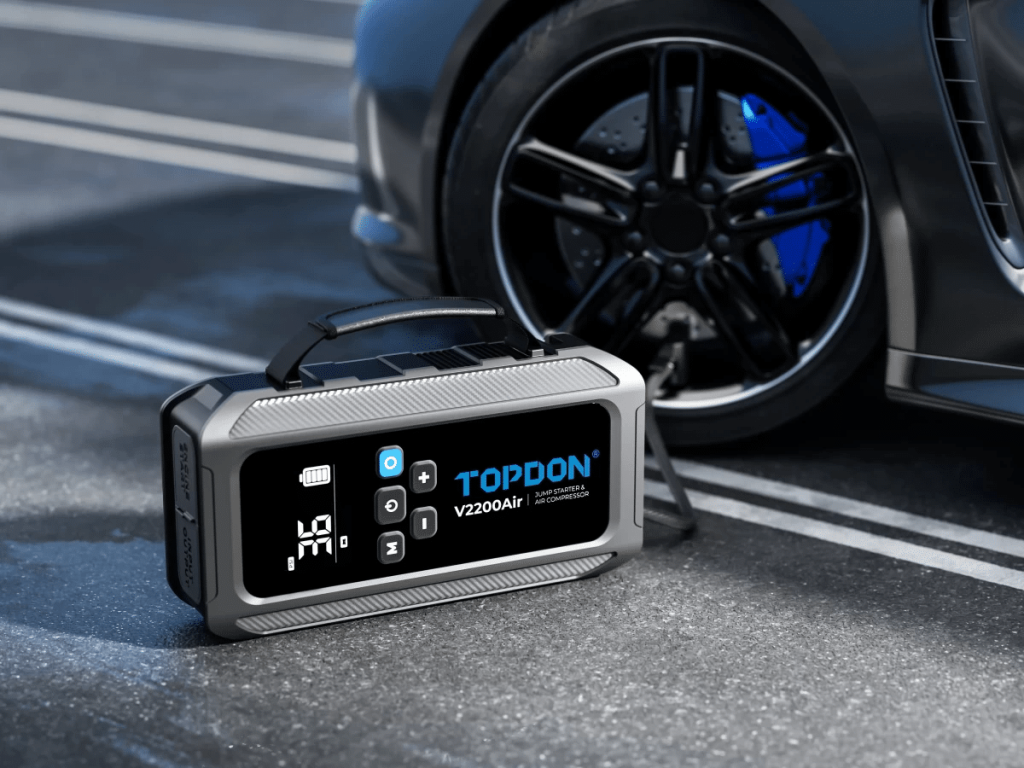 Εικόνα 2 από 8 — Εκκινητής λιθίου TOPDON V2200Air 2200A