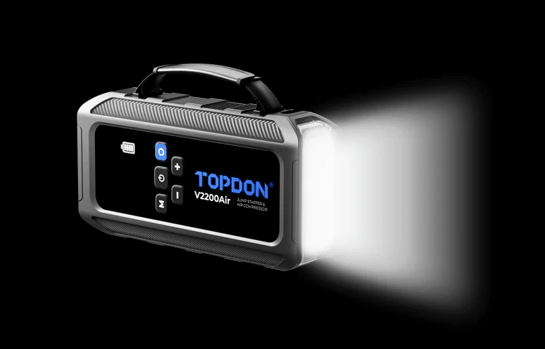 Εικόνα 4 από 8 — Εκκινητής λιθίου TOPDON V2200Air 2200A