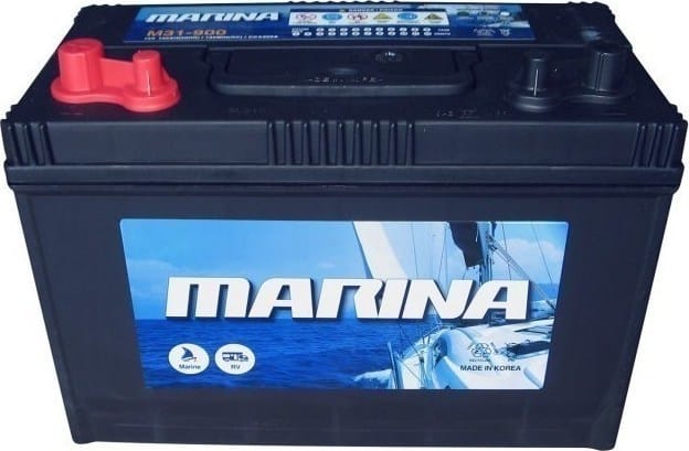 Εικόνα 1 από 1 — Μπαταρία για Σκάφος Vega Marina 105Ah 12V M31-900
