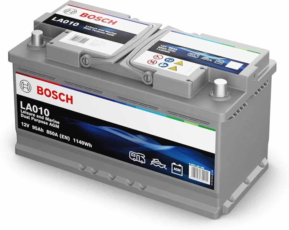 Εικόνα 1 από 1 — Μπαταρία για σκάφος BOSCH LA010 DUAL 95ah – 850A(EN) 12V