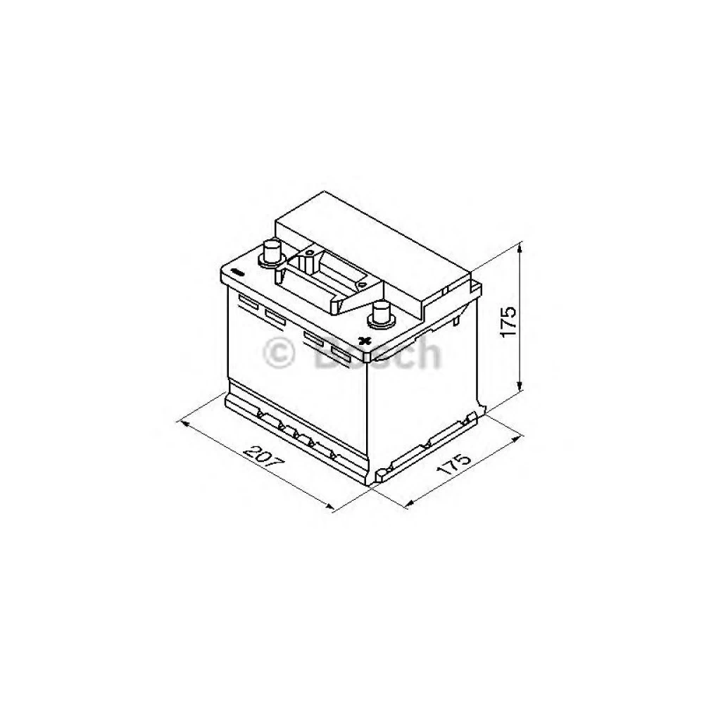 Εικόνα 2 από 2 — Μπαταρια Αυτοκινητου Bosch 44Ah CCA 440A