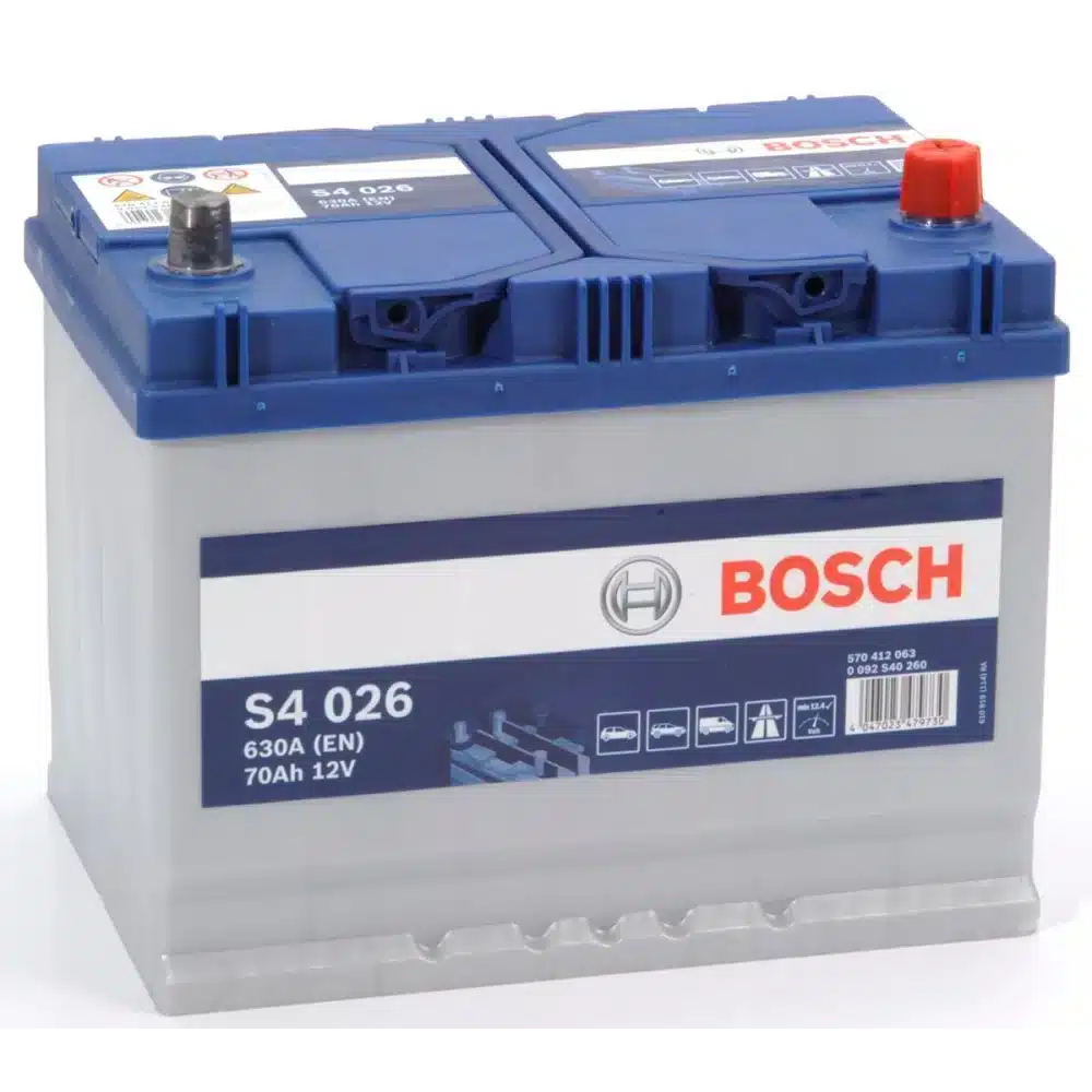 Εικόνα 1 από 1 — Μπαταρία Αυτοκινήτου BOSCH 70Ah 630A S4026
