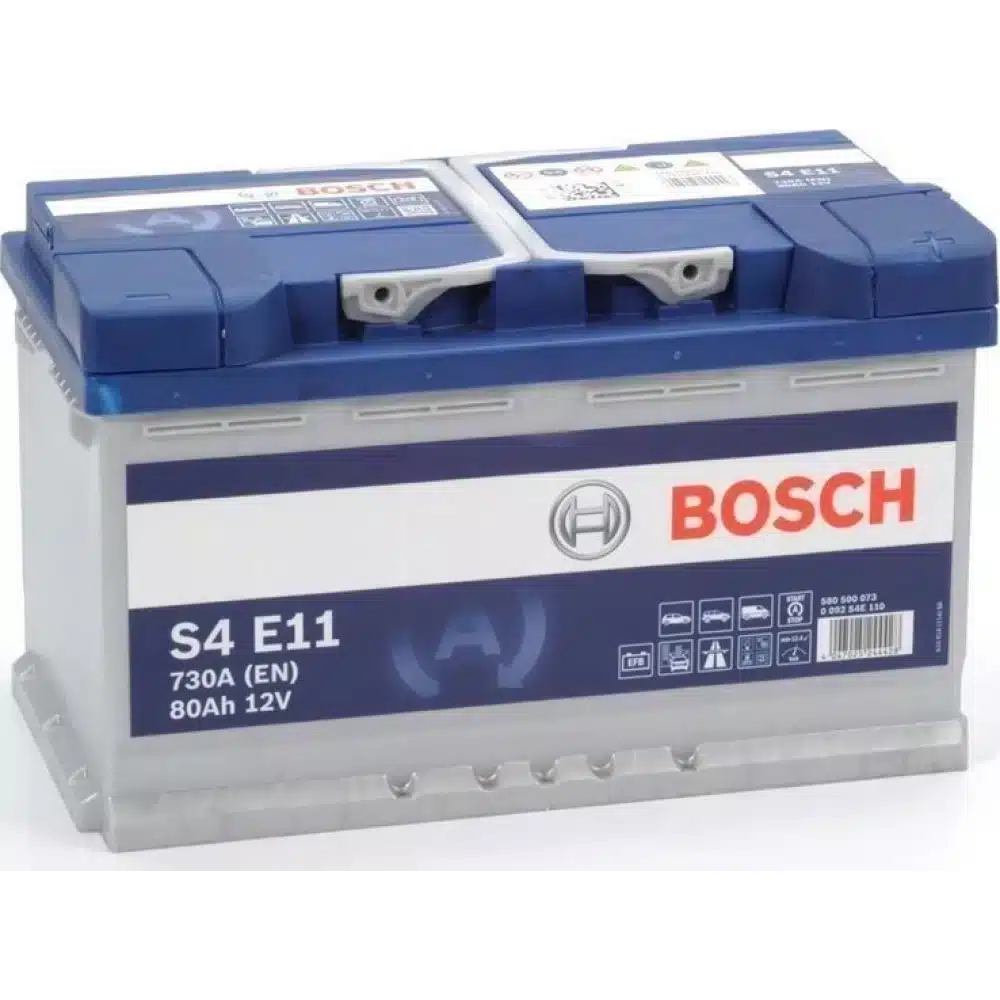 Εικόνα 1 από 1 — Μπαταρια Αυτοκινητου Bosch S4E11 80ah EFB CCA 730A Start/ Stop