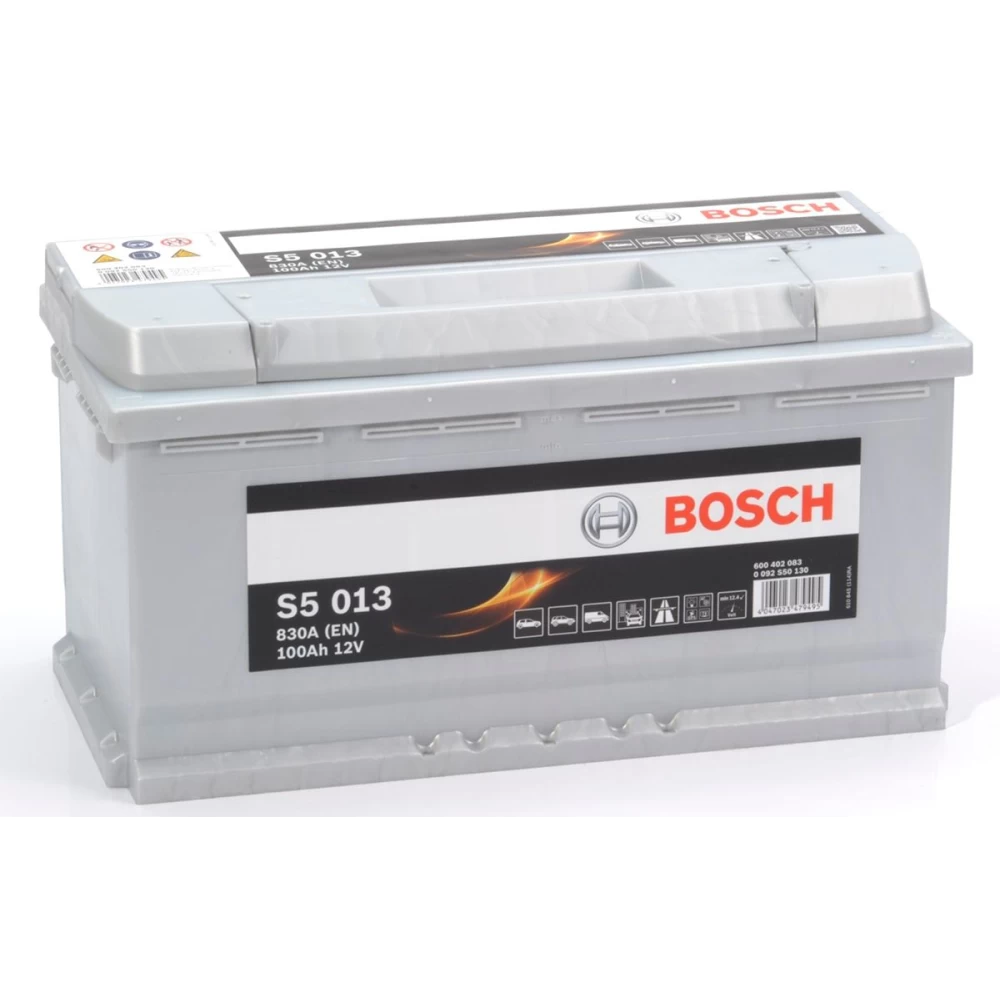 Εικόνα 1 από 1 — Μπαταρία Αυτοκινήτου BOSCH 100Ah 830A S5013