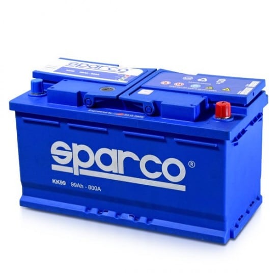 Εικόνα 1 από 1 — ΜπαταρΙα ΑυτοκινΗτου Sparco KK99 με Χωρητικότητα 99Ah και CCA 850A
