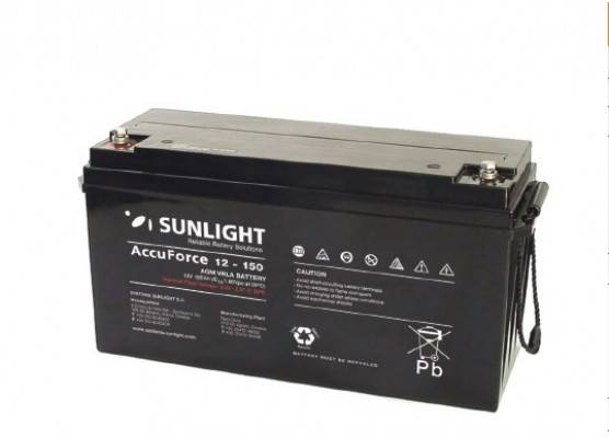 Εικόνα 1 από 1 — Μπαταρια SUNLIGHT 12V/150Ah AccuForce AGM VRLA Βαθιάς εκφόρτισης