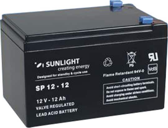 Εικόνα 1 από 1 — Μπαταρια Συναγερμου 12V/12Ah Sunlight VRLA