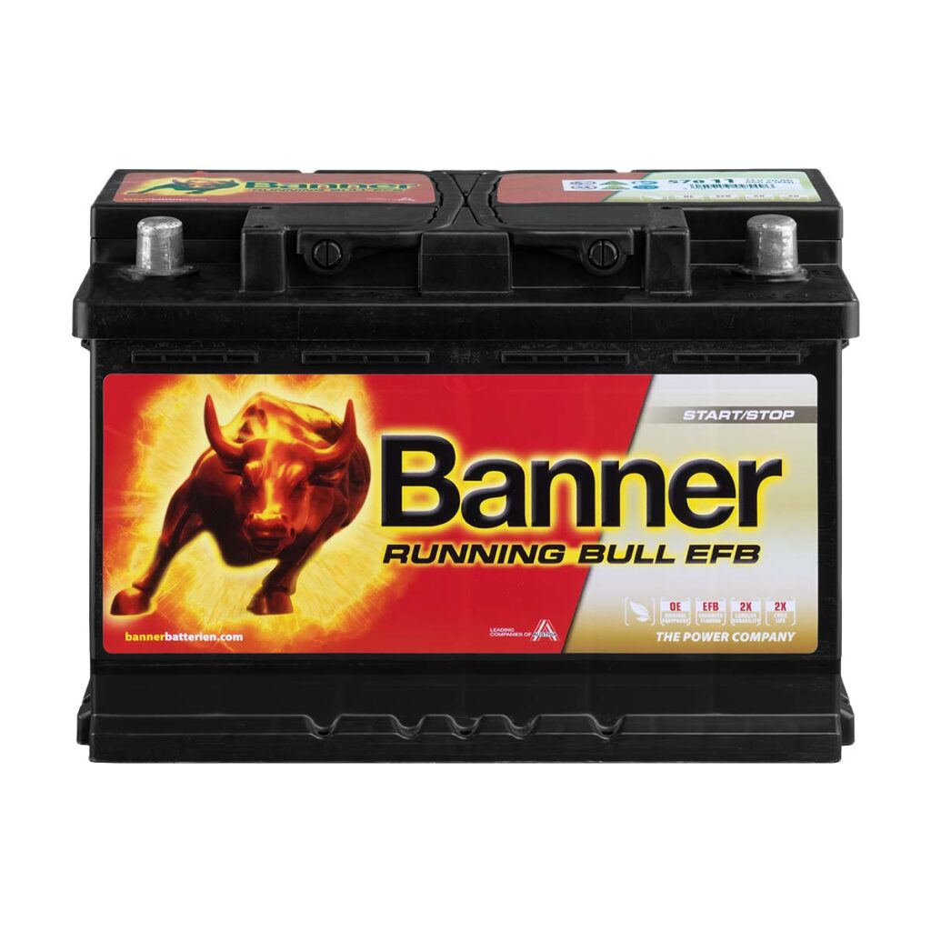 Εικόνα 1 από 1 — Μπαταρια Αυτοκινητου Banner 57011 70ah EFB CCA 660A Start/ Stop