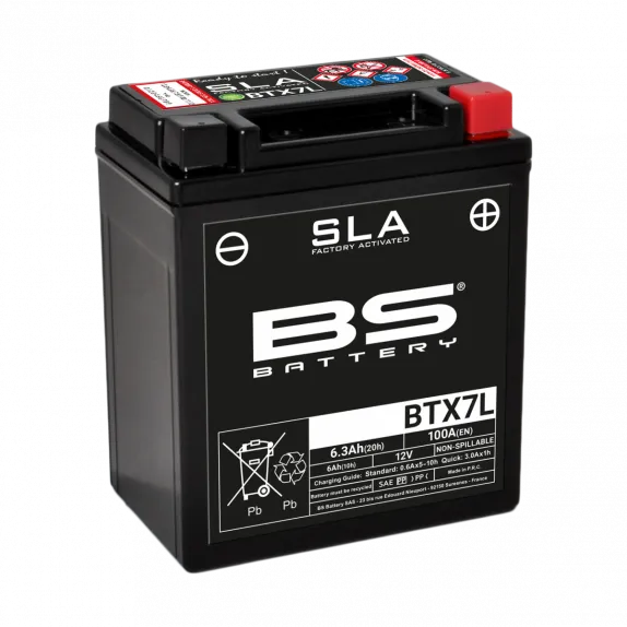 Εικόνα 1 από 1 — ΜΠΑΤΑΡΙΑ BS BTX7L-BS SLA