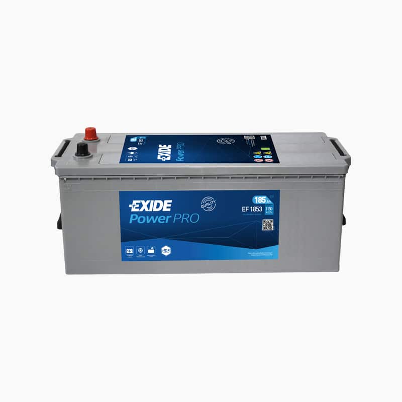 Εικόνα 1 από 1 — Μπαταρία φορτηγού Exide 185Ah EF1853 Power Pro 12V