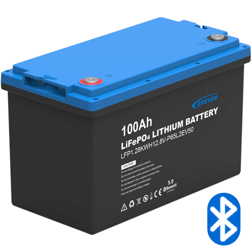 Εικόνα 5 από 5 — EPEVER EP-LFP12100BL ΜΠΑΤΑΡΙΑ ΛΙΘΙΟΥ ΜΕ BLUETOOTH 1.28KWH 12V IP65 ΓΙΑ ΦΩΤΟΒΟΛΤΑΙΚΑ ΚΑΙ ΣΚΑΦΗ