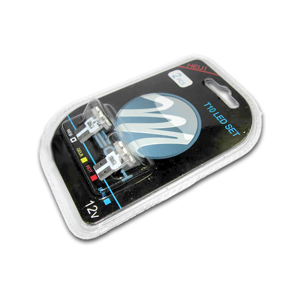 Εικόνα 2 από 4 — Λαμπά W5W 8xSMD 3528 12V Λευκή 2τεμ
