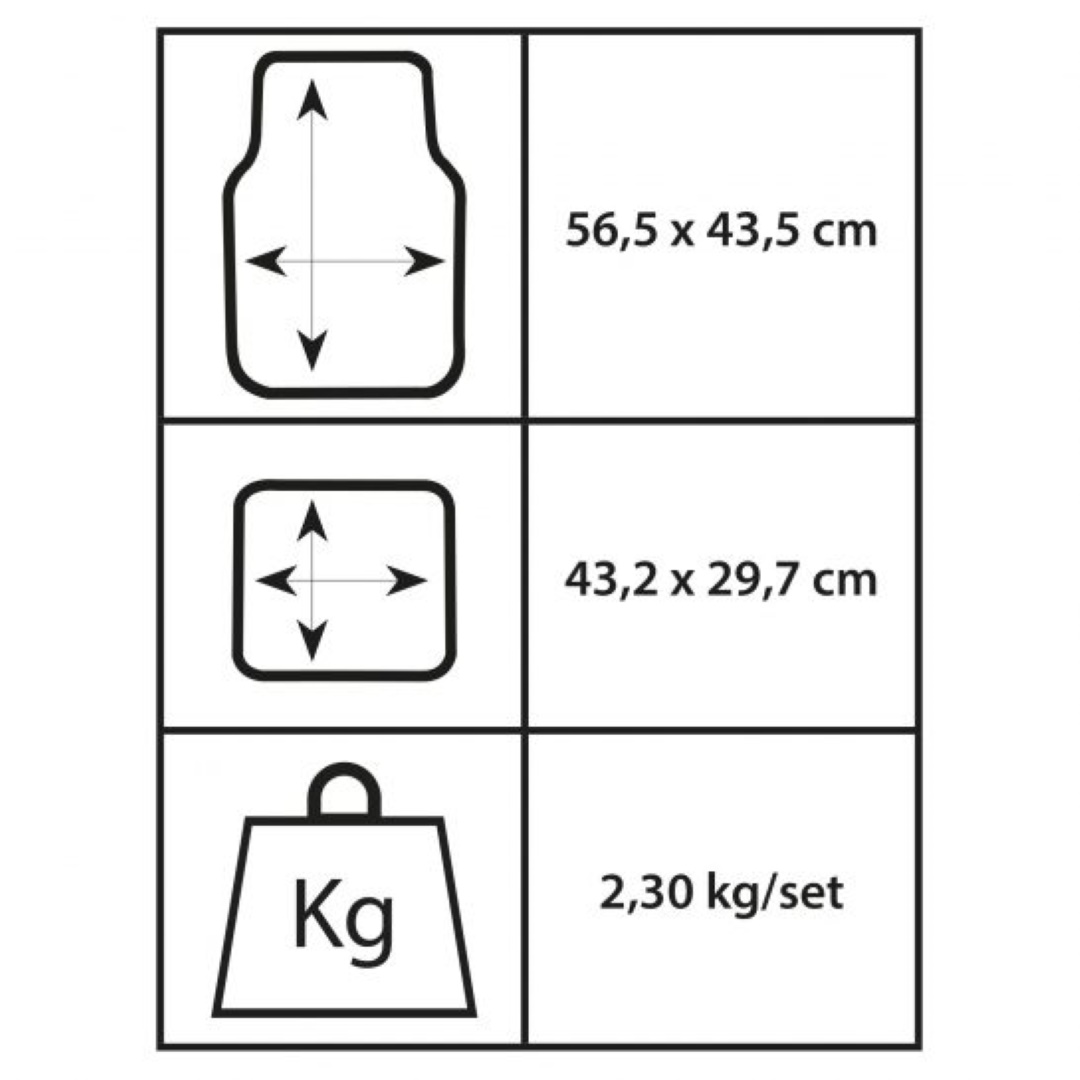 Εικόνα 3 από 4 — ΠΑΤΑΚΙΑ TORONTO UNIVERSAL ΜΑΥΡΟ OTOTOP – 4 ΤΕΜ.