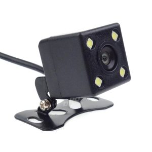 Amio - Universal Κάμερα Οπισθοπορείας HD-315 με 4 LED και Μεταλλική Βάση Στήριξης τάση λειτουργίας 12V για Επιβατικά Αυτοκίνητα - 1 τεμ. (01015/AM)