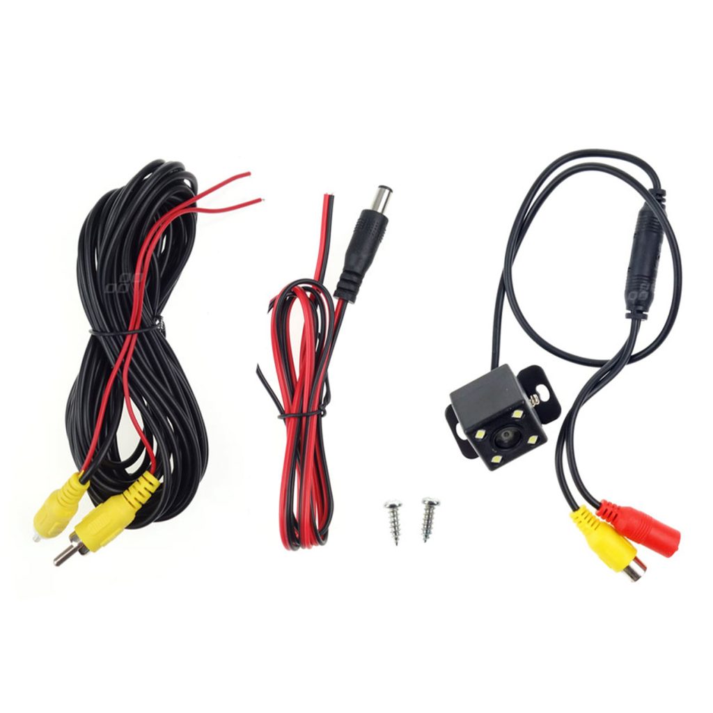 Εικόνα 2 από 4 — Amio – Universal Κάμερα Οπισθοπορείας HD-315 με 4 LED και Μεταλλική Βάση Στήριξης τάση λειτουργίας 12V για Επιβατικά Αυτοκίνητα – 1 τεμ. (01015/AM)