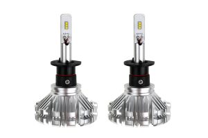 Amio - Λαμπτήρες SX SERIES τύπου H1 τάση λειτουργίας 6/12V απόδοσης 40W 6000K 3200lm με ενσωματωμένη ψύκτρα για Επιβατικά Αυτοκίνητα και Μοτοσυκλέτες - 2 τεμ. (01061/AM)