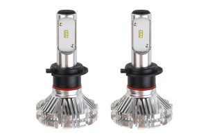 Amio - Λαμπτήρες SX SERIES τύπου H7 τάση λειτουργίας 6/12V απόδοσης 40W 6000K 3200lm με ενσωματωμένη ψύκτρα για Επιβατικά Αυτοκίνητα και Μοτοσυκλέτες - 2 τεμ. (01063/AM)
