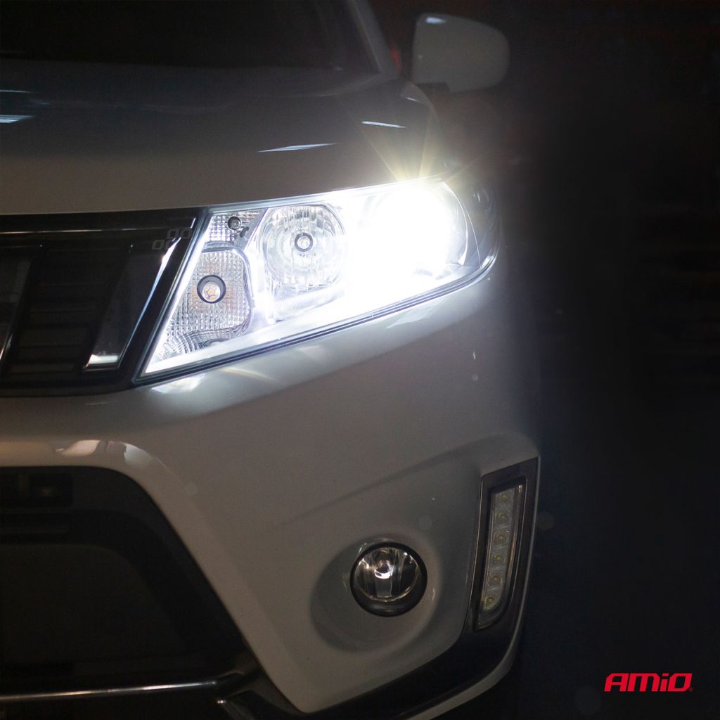 Εικόνα 9 από 11 — Amio – Λάμπες LED H8/H9/H11 τύπου RS+ Series τάση λειτουργίας 12-36V απόδοσης 50W με ψύκτρα λεπίδες φτερού Can-bus για Επιβατικά Αυτοκίνητα και Φορτηγά – 2 τεμ. (01086/71775/AM)