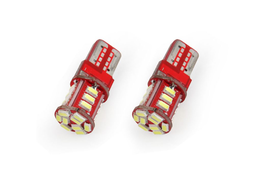 Εικόνα 1 από 1 — Amio – Λαμπάκια LED 21SMD τύπου T10 βάση W5W τάση λειτουργίας 12V απόδοσης 1W χρώμα λευκό για Επιβατικά Αυτοκίνητα – 2 τεμ. (01093/AM)