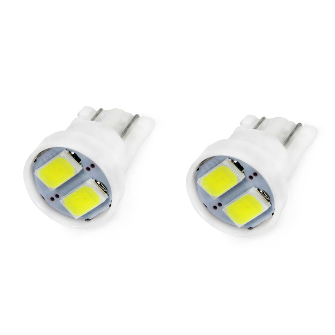 Εικόνα 1 από 1 — Amio – Λαμπάκια T10 W5W LED 12V 2xSMD5730 Λευκό Φως για Φώτα Θέσεως Πινακίδα και Εσωτερικό Φωτισμό Αυτοκινήτου – 2 τεμ. (01295/AM)