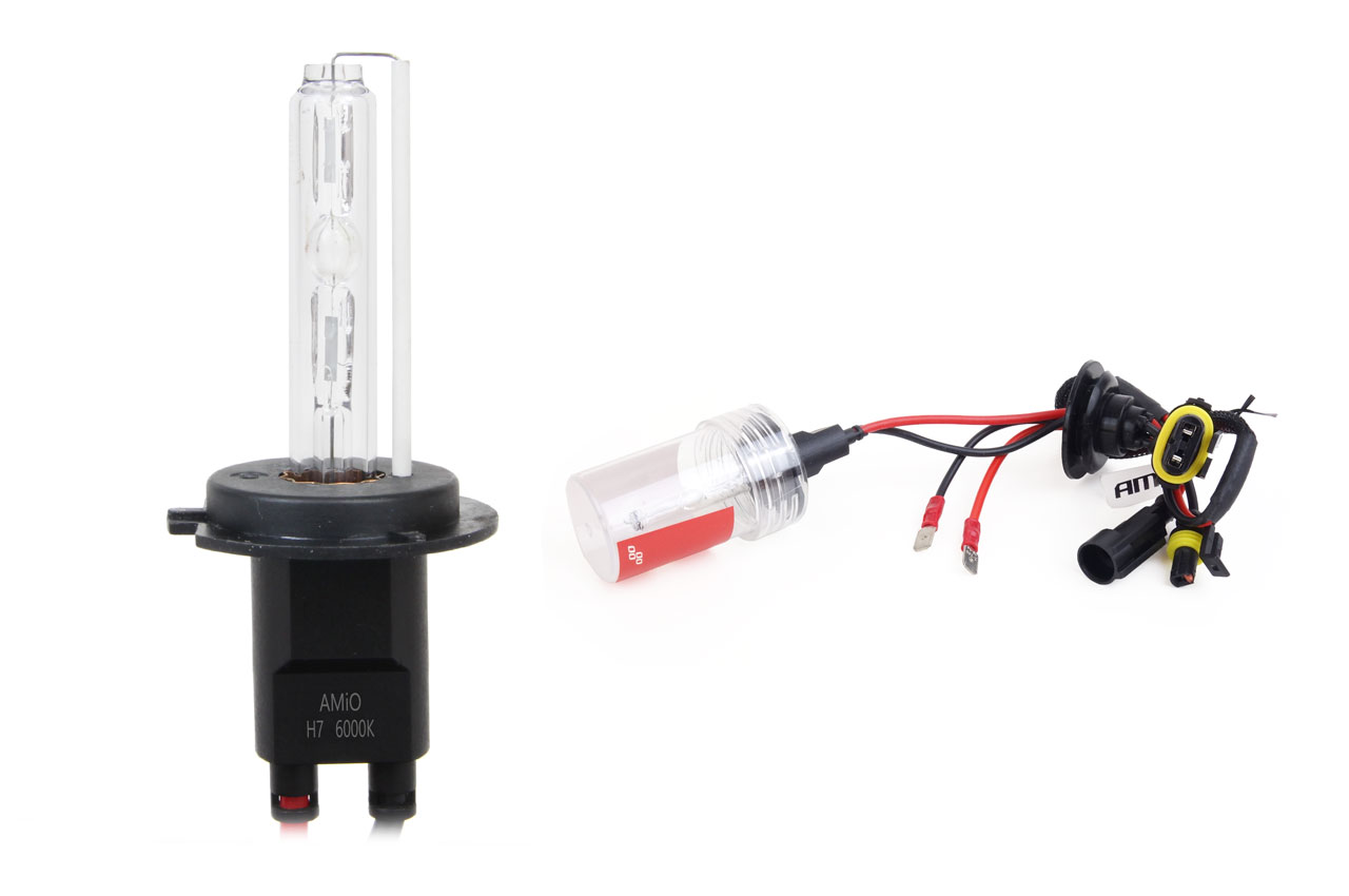 Εικόνα 1 από 1 — Amio – Ανταλλακτική Λάμπα H7 Xenon 12V 35W 6000K Λευκό Φως για Φώτα Αυτοκινήτου – 1 τεμ. (01323/AM)