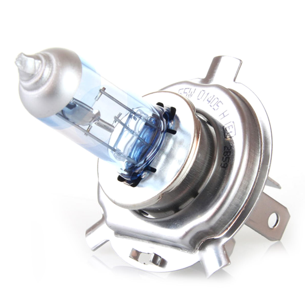 Εικόνα 3 από 5 — Amio – Λάμπες Αλογόνου H4 12V 60/55W P43t Lumitec Limited +130% έως 40m 4300K για Αυτοκίνητο & Μοτοσυκλέτα Σετ 2 Τεμ. (01405/AM)