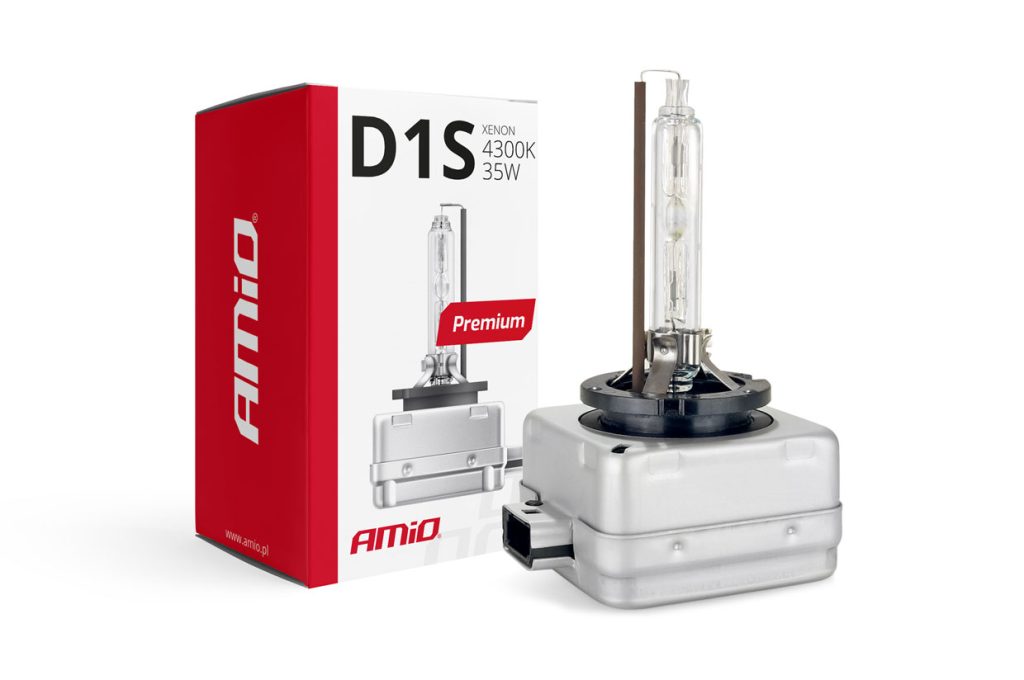 Εικόνα 1 από 2 — Amio – Λάμπα Xenon D1S 12V 35W PK32d-2 4300K Premium για Αυτοκίνητο Ανταλλακτική – 1 Τεμ. (01408/AM)
