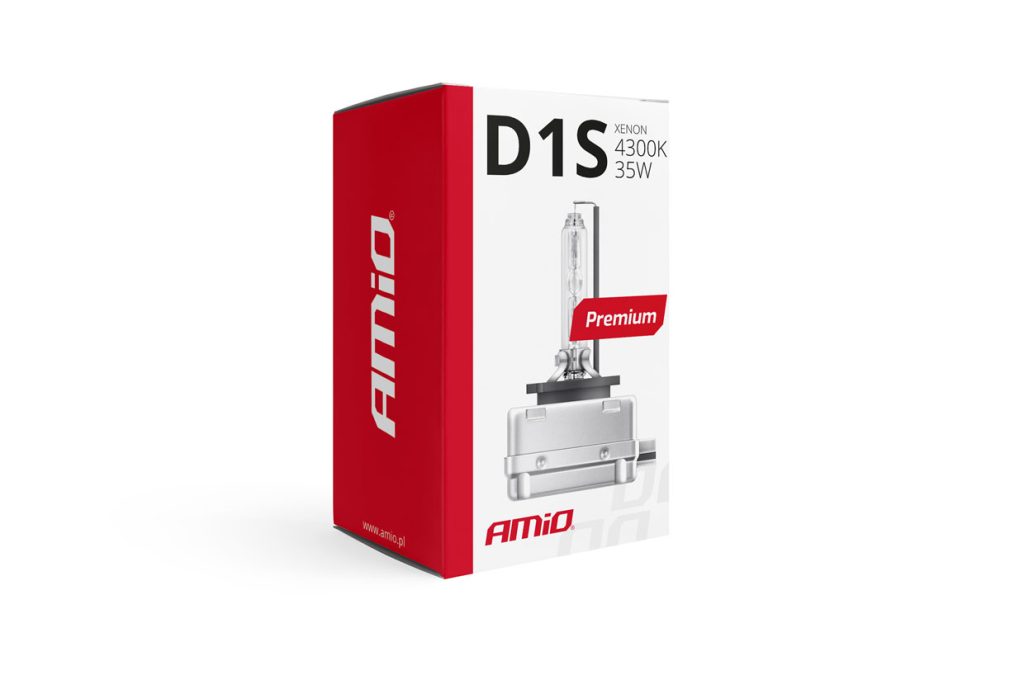 Εικόνα 2 από 2 — Amio – Λάμπα Xenon D1S 12V 35W PK32d-2 4300K Premium για Αυτοκίνητο Ανταλλακτική – 1 Τεμ. (01408/AM)
