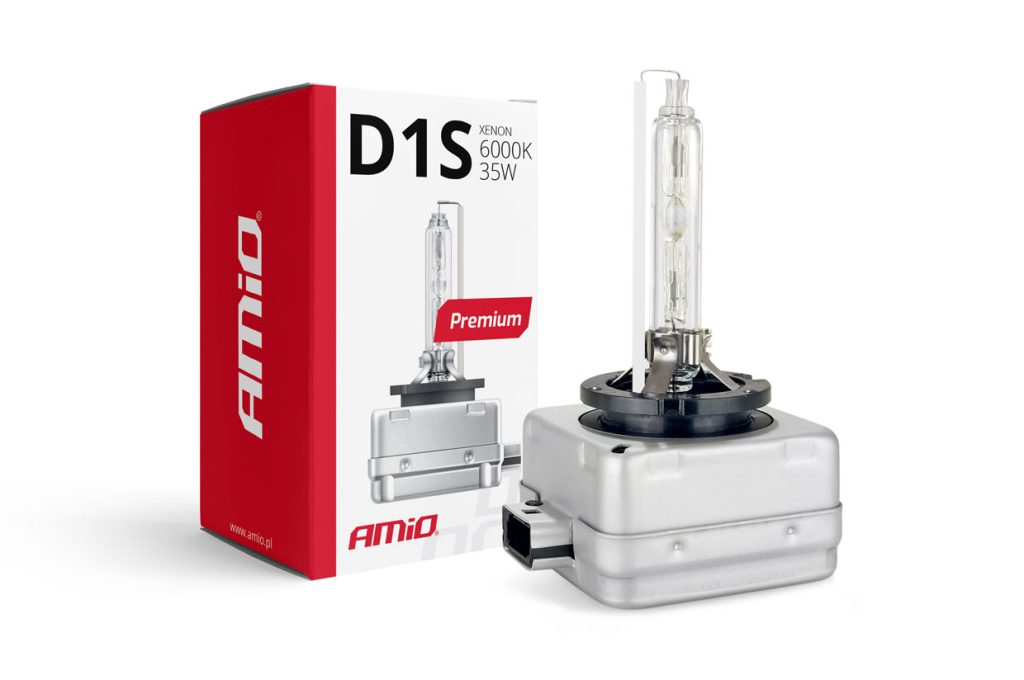 Εικόνα 1 από 2 — Amio – Λάμπα Xenon D1S 12V 35W PK32d-2 6000K Premium για Αυτοκίνητο Ανταλλακτική – 1 Τεμ. (01409/AM)