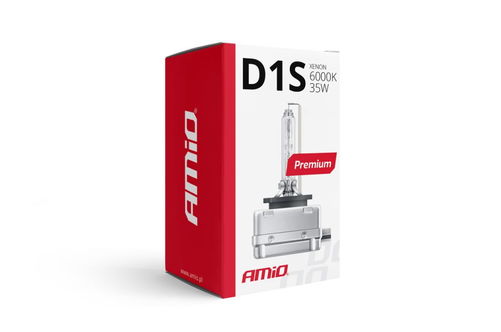 Εικόνα 2 από 2 — Amio – Λάμπα Xenon D1S 12V 35W PK32d-2 6000K Premium για Αυτοκίνητο Ανταλλακτική – 1 Τεμ. (01409/AM)