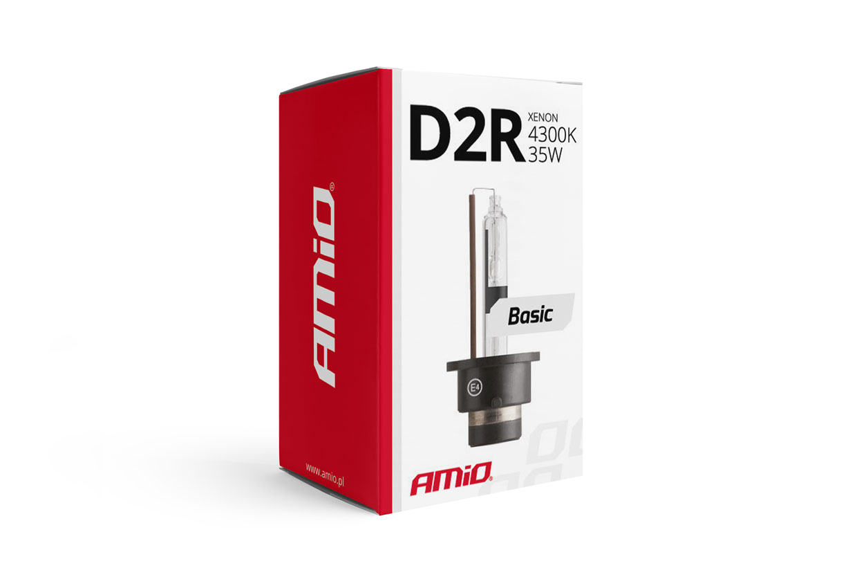 Εικόνα 2 από 2 — Amio – Λάμπα Xenon D2R 12V 35W P32d-3 4300K Basic για Αυτοκίνητο Ανταλλακτική – 1 Τεμ. (01411/AM)