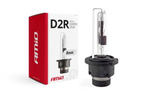 Amio – Λάμπα Xenon D2R 12V 35W P32d-3 6000K Basic για Αυτοκίνητο Ανταλλακτική – 1 Τεμ. (01412/AM)