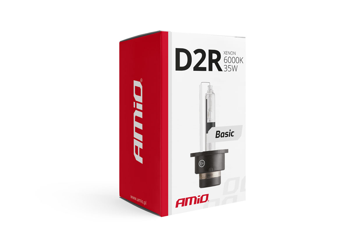 Εικόνα 2 από 2 — Amio – Λάμπα Xenon D2R 12V 35W P32d-3 6000K Basic για Αυτοκίνητο Ανταλλακτική – 1 Τεμ. (01412/AM)