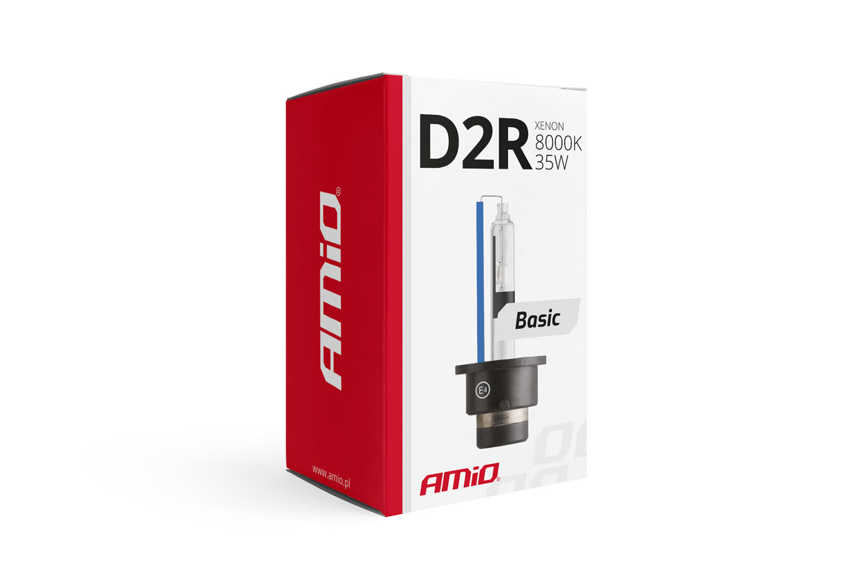 Εικόνα 2 από 2 — Amio – Λάμπα Xenon D2R 12V 35W P32d-3 8000K Basic για Αυτοκίνητο Ανταλλακτική – 1 Τεμ. (01413/AM)