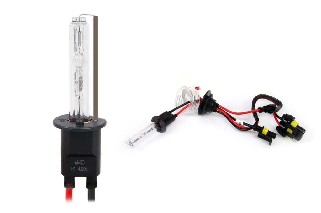 Εικόνα 1 από 1 — Amio – Λάμπα Xenon H1 12V 35W P14.5s 4300K για Kit Xenon Αυτοκινήτου Ανταλλακτική – 1 Τεμ. (01416/AM)