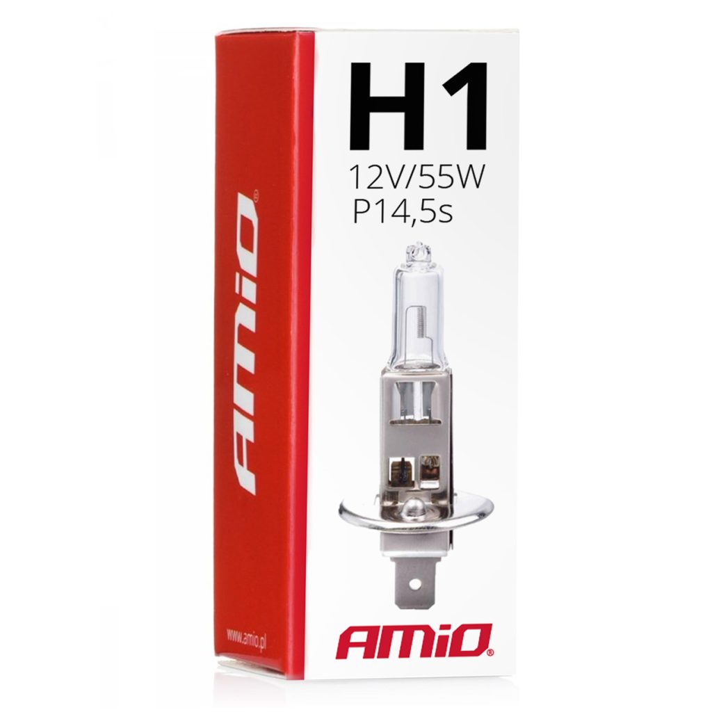Εικόνα 3 από 3 — Amio – H1 P14.5s 12V 55W LumiTec Λαμπτήρας Αλογόνου για Προβολείς Αυτοκινήτου – 1 Τεμ. (01484/AM)