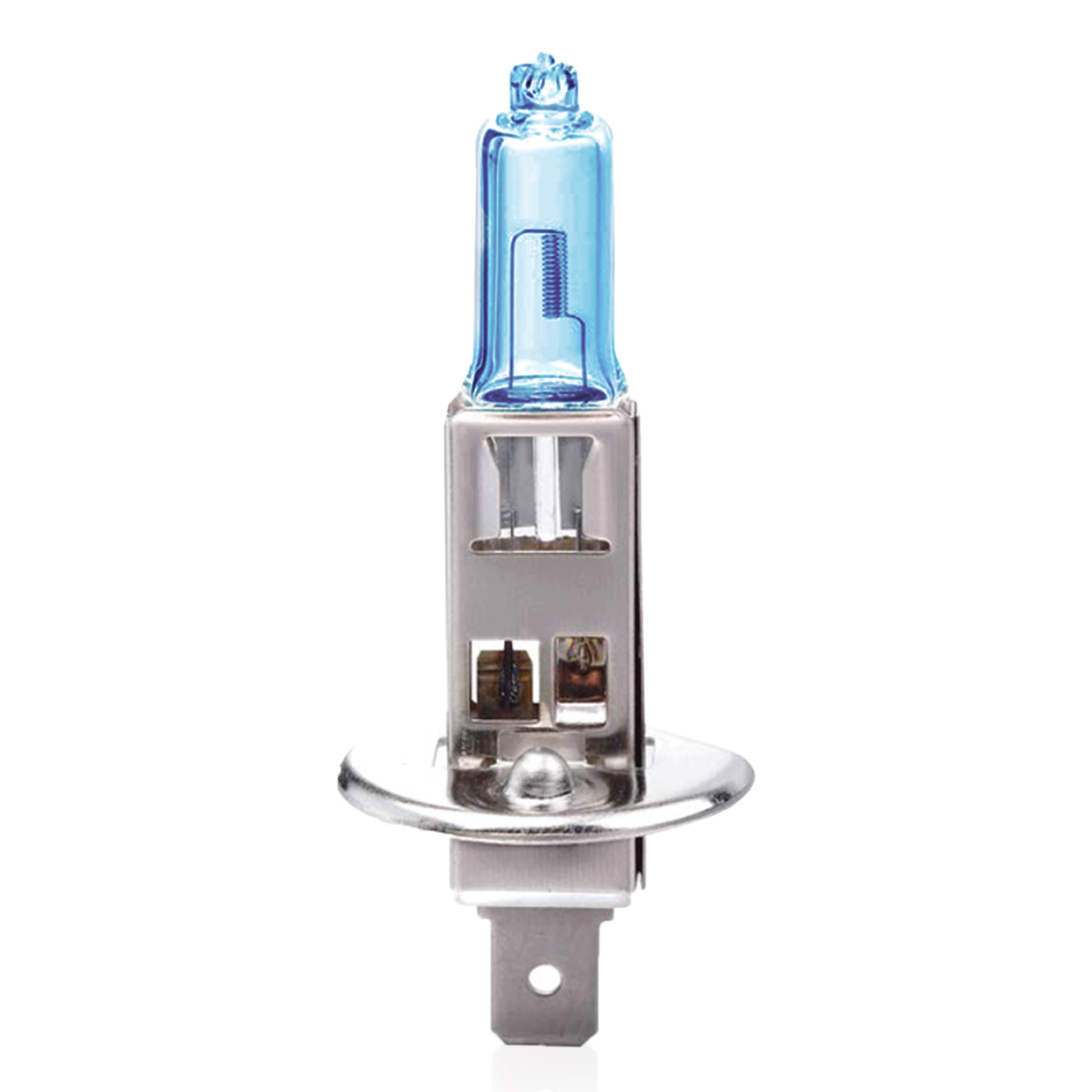 Εικόνα 2 από 3 — Amio – Λαμπτήρας Αλογόνου H1 P14.5s 12V 55W Super White για Προβολείς Αυτοκινήτου – 1 Τεμ. (01489/AM)