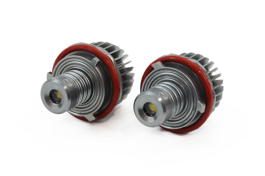 Εικόνα 2 από 4 — Amio – LED Λαμπάκια Angel Eyes 10W 270lm 5600K CANBUS για BMW Σειρά 1 3 5 για Καθαρό Λευκό Φως & Χωρίς Σφάλματα – Σετ 2 Τεμ. (01540/AM)