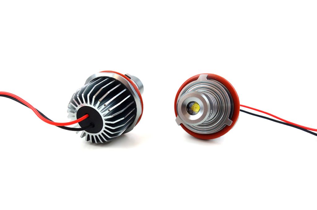 Εικόνα 3 από 4 — Amio – LED Λαμπάκια Angel Eyes 10W 270lm 5600K CANBUS για BMW Σειρά 1 3 5 για Καθαρό Λευκό Φως & Χωρίς Σφάλματα – Σετ 2 Τεμ. (01540/AM)
