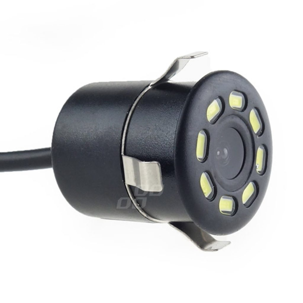 Εικόνα 1 από 4 — Amio – Κάμερα Οπισθοπορείας HD-308 LED Night Vision 12V 720p Φ18-22mm για Διακριτική Εγκατάσταση & Ασφαλές Παρκάρισμα – 1 Τεμ. (01595/AM)