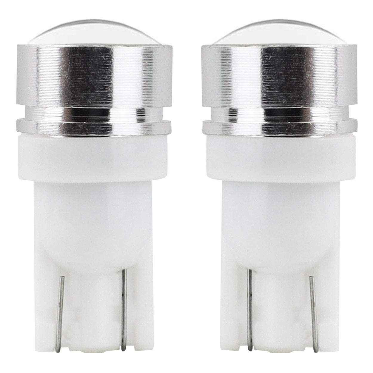 Εικόνα 1 από 3 — Amio – Λαμπάκια LED T10 W5W 12V 1.5W 5600K 1xHP Καρφωτά για Ισχυρό Λευκό Φωτισμό σε Καθημερινή Χρήση – Σετ 2 Τεμ. (01624/AM)