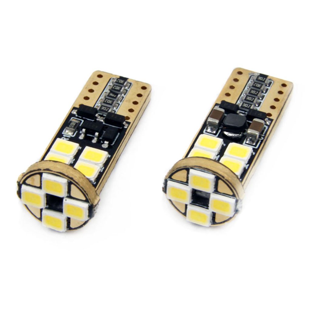 Εικόνα 4 από 5 — Amio – Λαμπάκια LED T10 W5W 12/24V 2.3W 5600K 12xSMD 2835 CANBUS Καρφωτά για Ισχυρό Λευκό Φωτισμό χωρίς Σφάλματα – Σετ 2 Τεμ. (01636/AM)