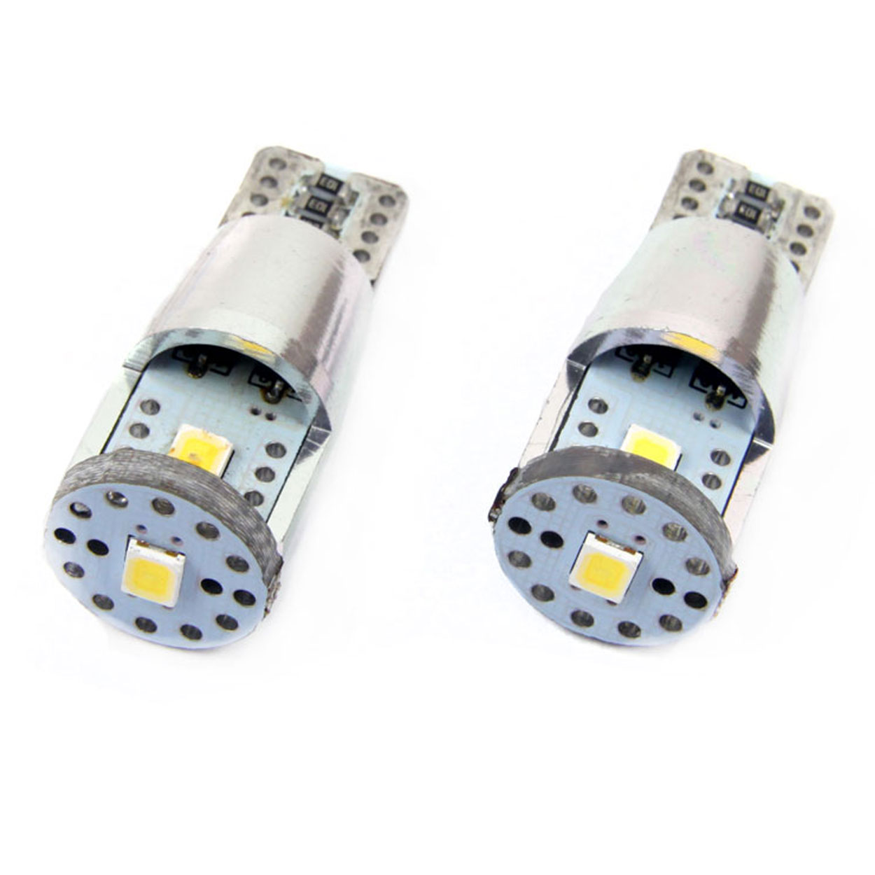 Εικόνα 4 από 5 — Amio – Λαμπάκια LED T10 W5W 12/24V 2.4W 5600K 3xSMD 2835 CANBUS Καρφωτά για Ισχυρό Λευκό Φωτισμό χωρίς Σφάλματα – Σετ 2 Τεμ. (01637/AM)