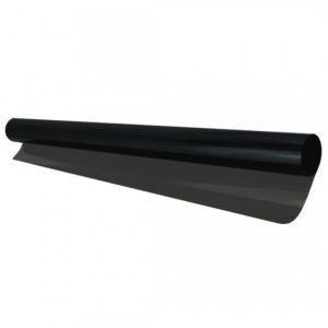 Amio - Αντιηλιακή Μεμβράνη Φιμέ Super Dark Black 5% 75x300cm Για Μέγιστη Σκίαση Και Προστασία Από UV Για Τζάμια Αυτοκινήτου – 1 Τεμ. (01657/AM)